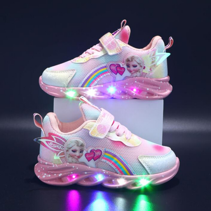 Mia | Leuchtende Bunte Sneaker