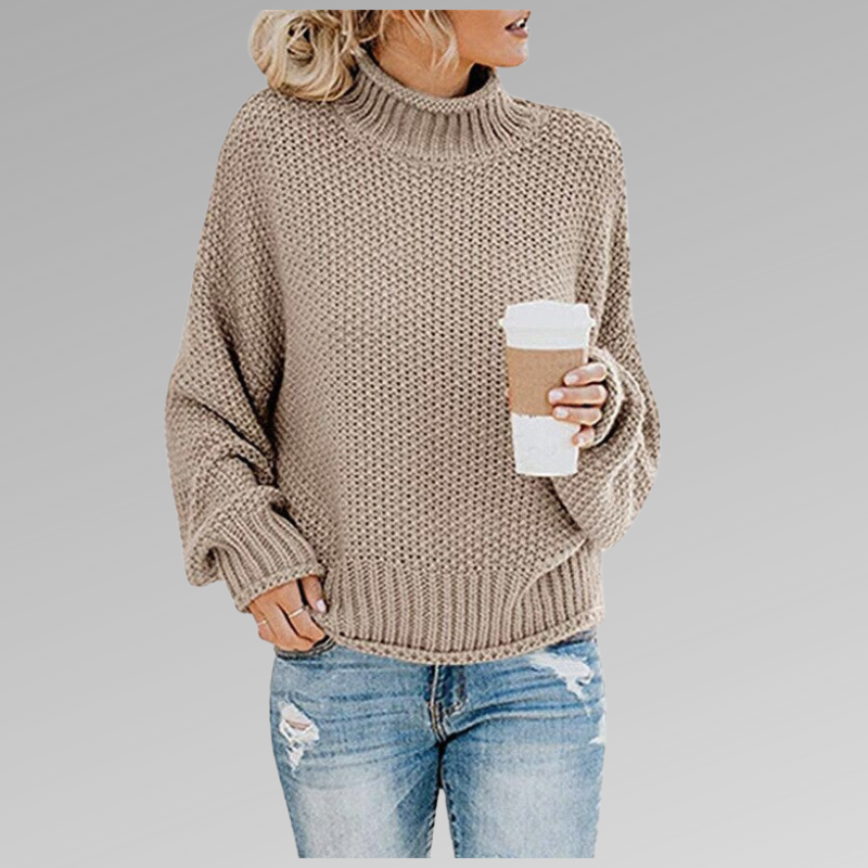 Natascha | Lockerer Winter Strickpullover