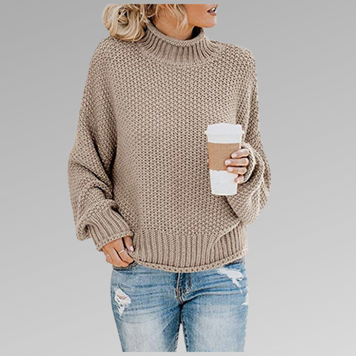 Natascha | Lockerer Winter Strickpullover