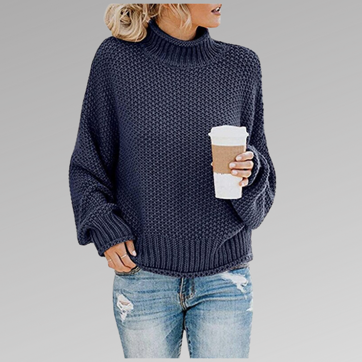 Natascha | Lockerer Winter Strickpullover
