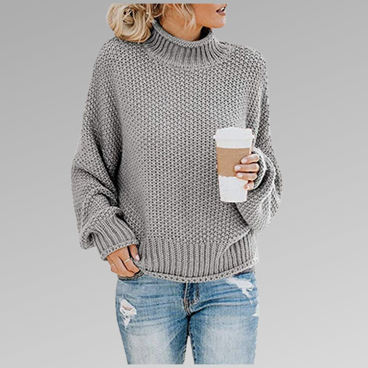 Natascha | Lockerer Winter Strickpullover