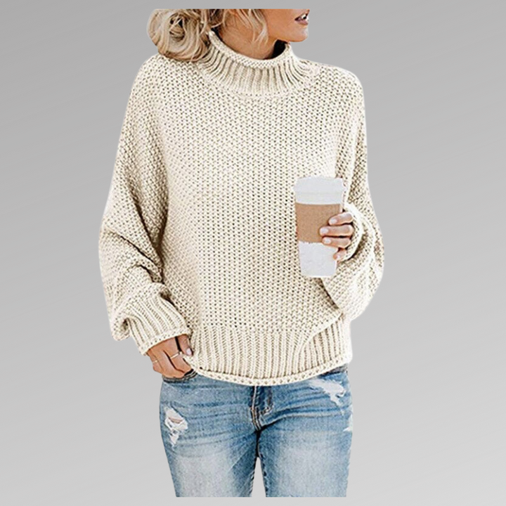 Natascha | Lockerer Winter Strickpullover