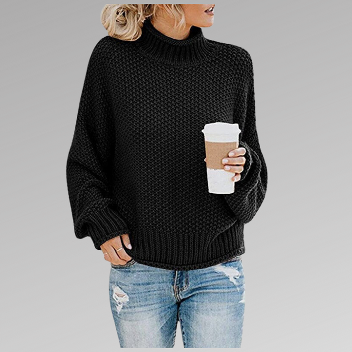 Natascha | Lockerer Winter Strickpullover