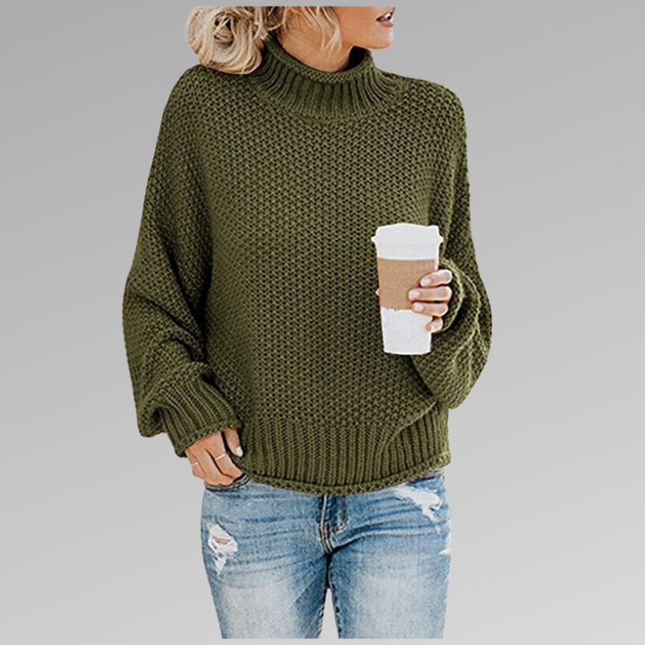 Natascha | Lockerer Winter Strickpullover
