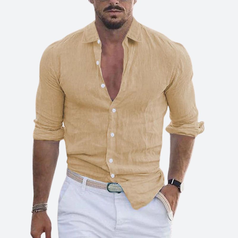 Felix | Herren Leichtes Sommer Freizeithemd