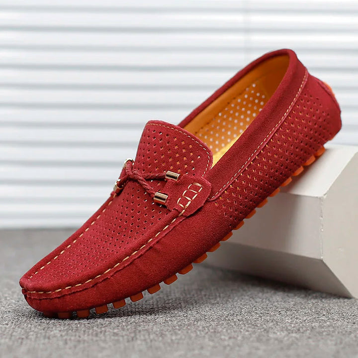 Jürgen | Herren atmungsaktive Leder-Loafer