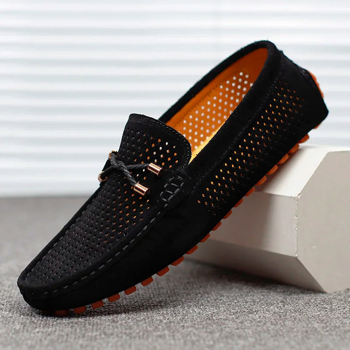 Jürgen | Herren atmungsaktive Leder-Loafer