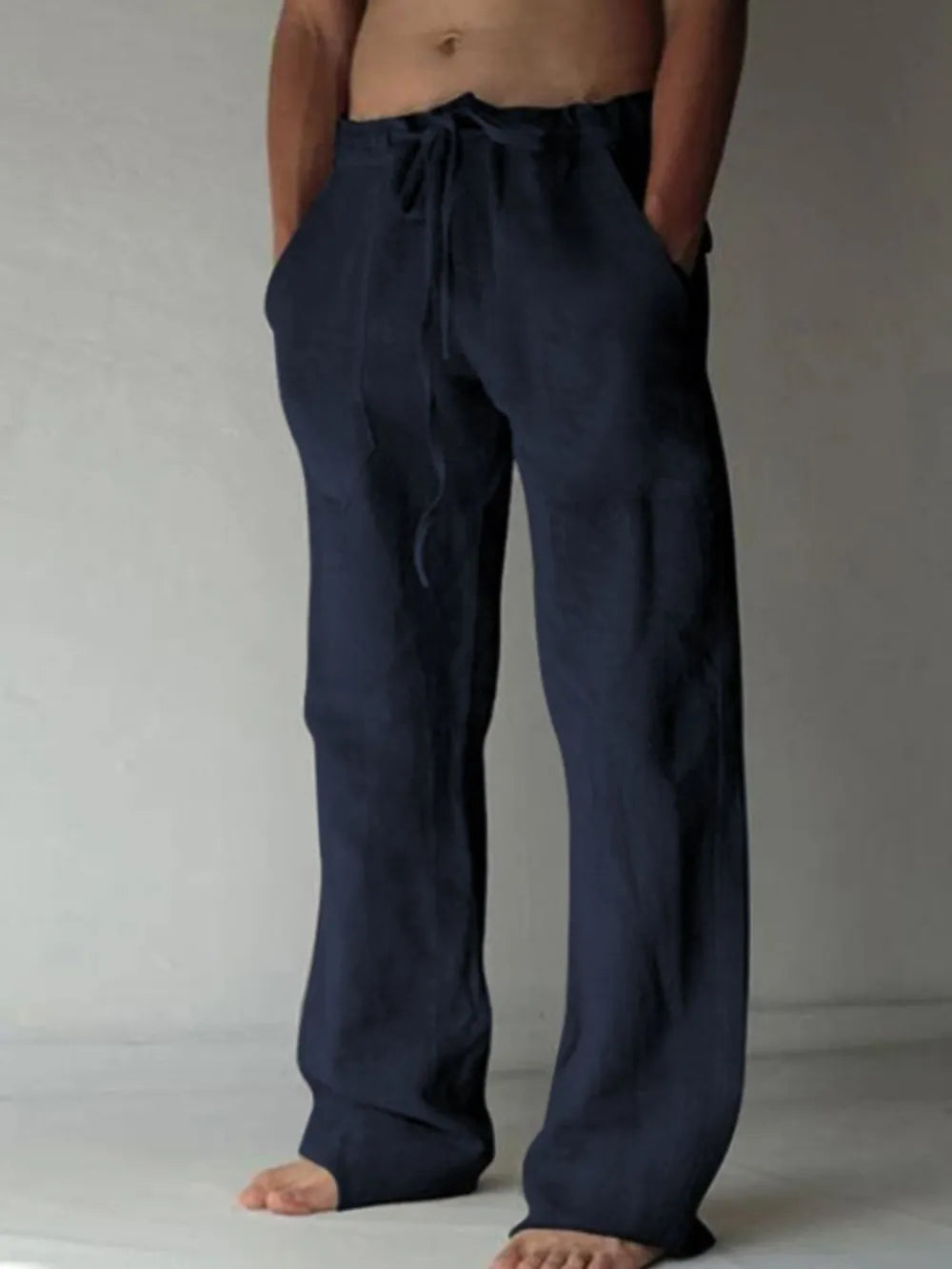 Arthur | Heren Losse Linnen Baggy Broek