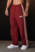 Damian | Herren Baggy Jogginghose mit Doppelstreifen