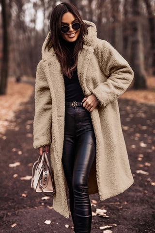 Theresa | Kuscheliger Teddy Mantel