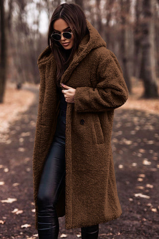 Theresa | Kuscheliger Teddy Mantel