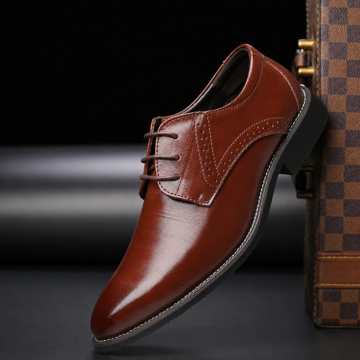 Victor | Herren Elegante Brogue Schnürschuhe