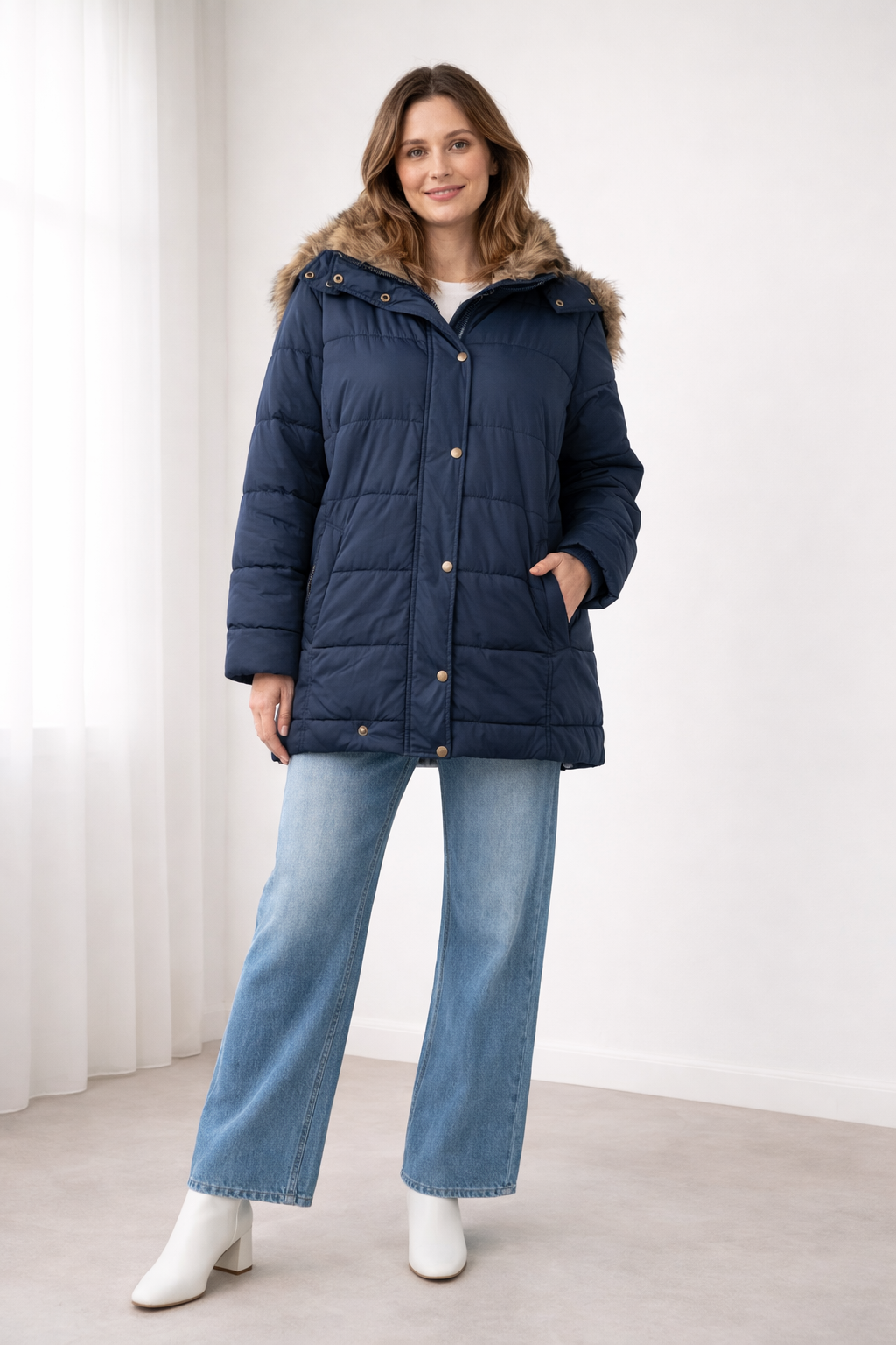 Amelie | Luxuriöse Bequeme Steppjacke