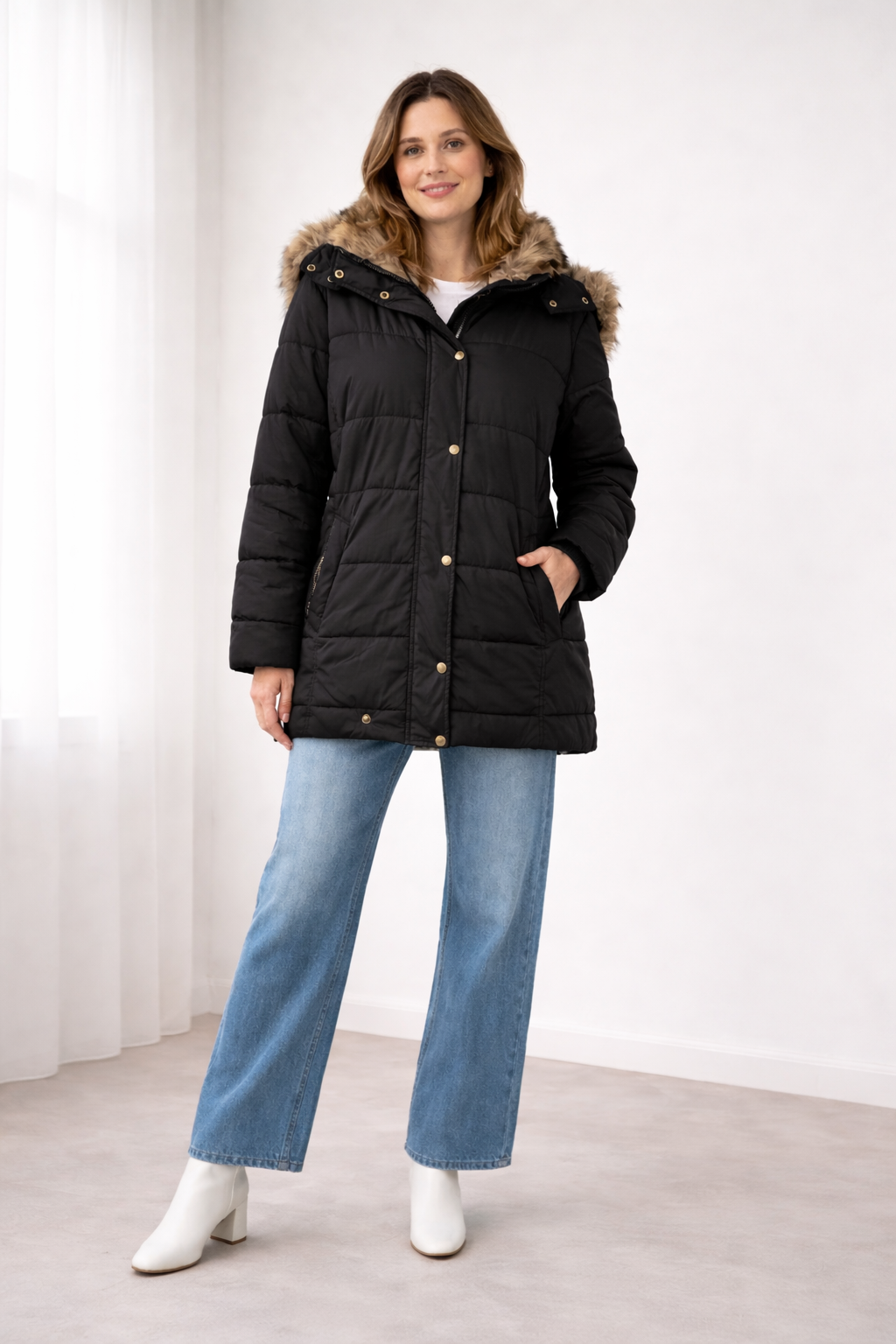 Amelie | Luxuriöse Bequeme Steppjacke