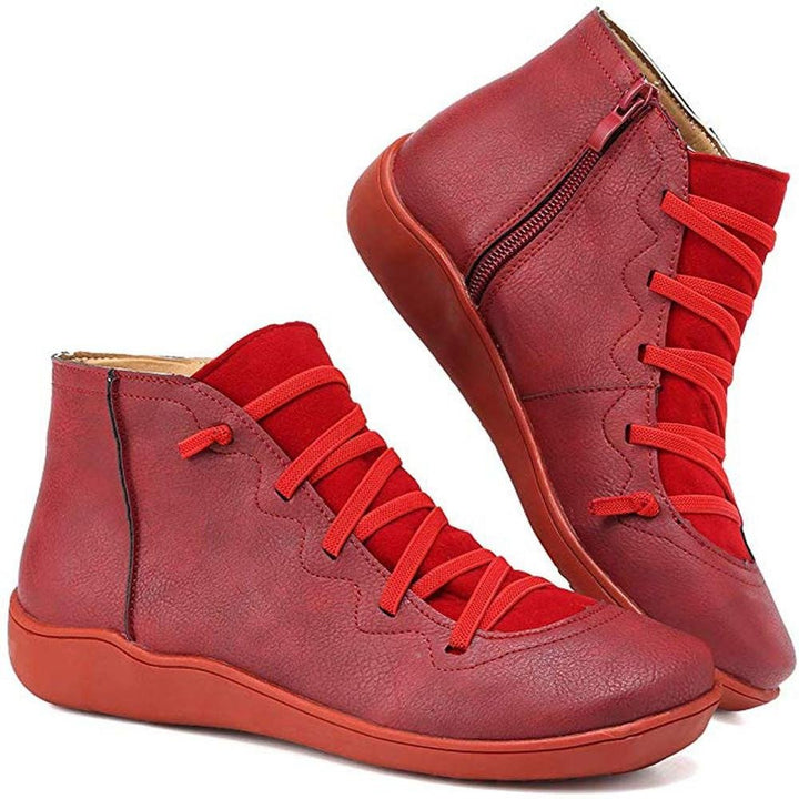 Roswitha | Damen Orthopädische Komfort Stiefelette