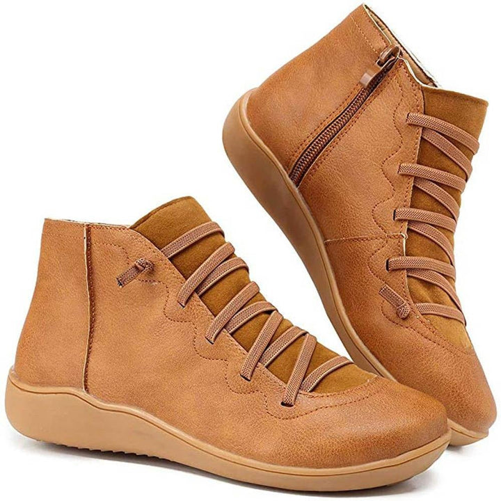Roswitha | Damen Orthopädische Komfort Stiefelette