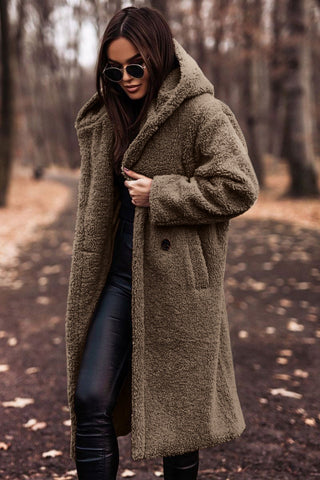 Theresa | Kuscheliger Teddy Mantel