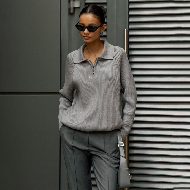 Mathilda | Weicher Alltags Strickpullover