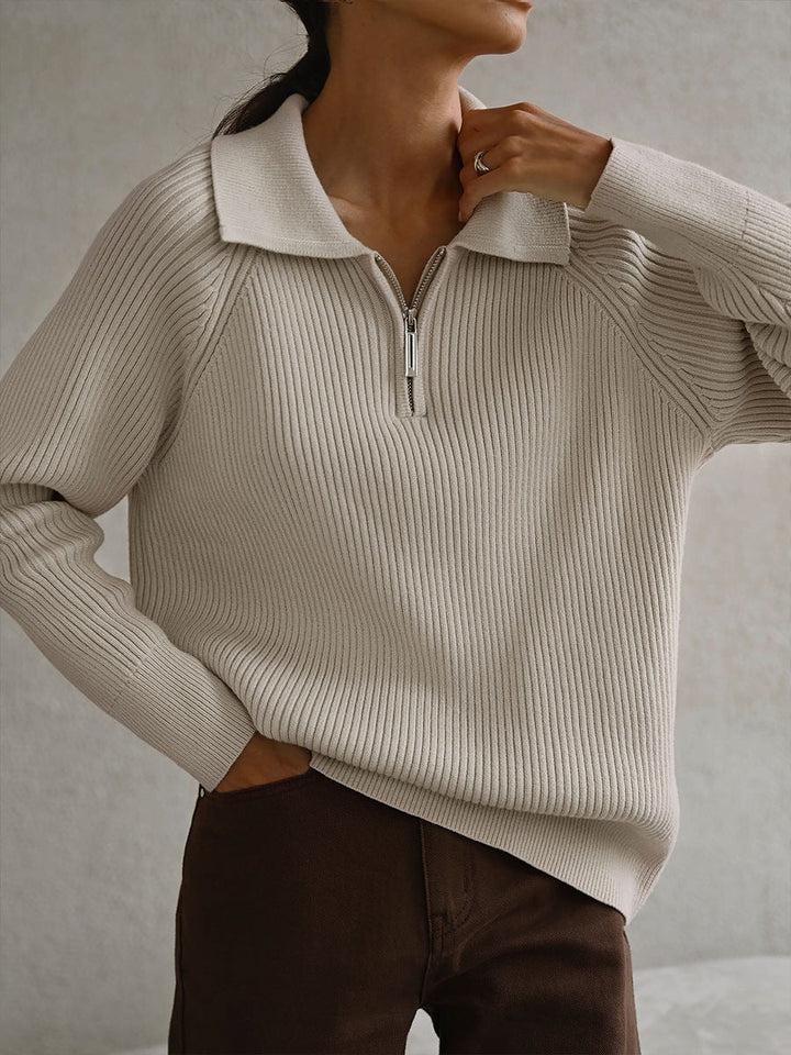 Mathilda | Weicher Alltags Strickpullover