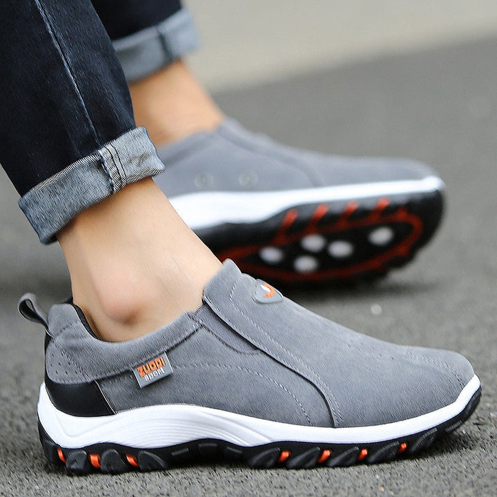 Roland | Herren Slip-On Schuhe mit stoßdämpfender Sohle