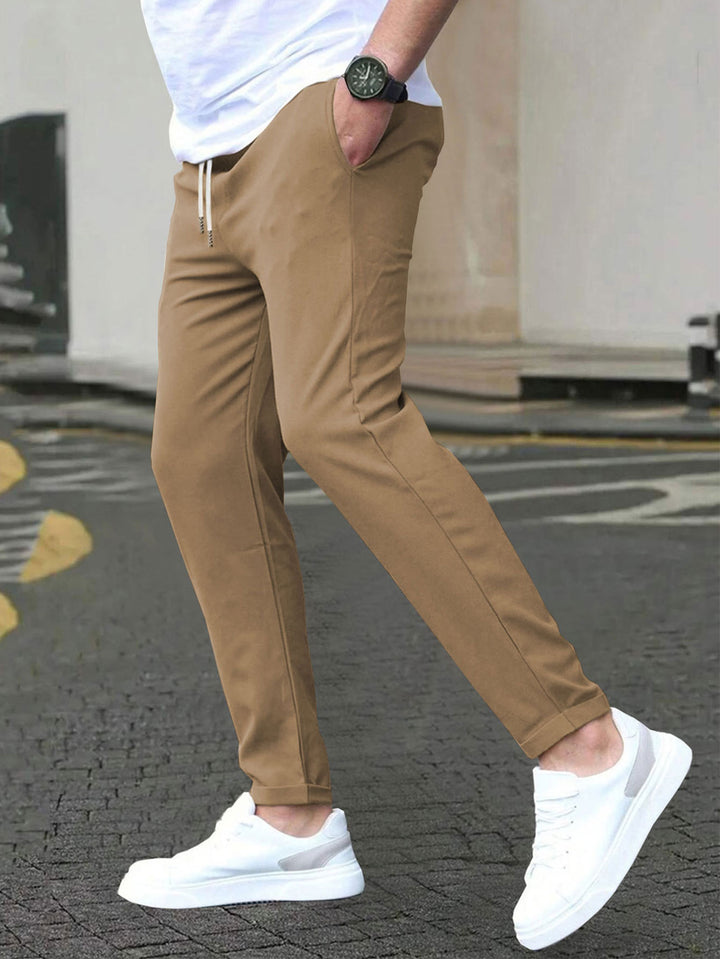 Koen | Heren stretch chino jogger slim fit