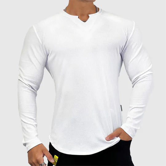 Ferdinand | Herren Figurbetontes Langarm Shirt