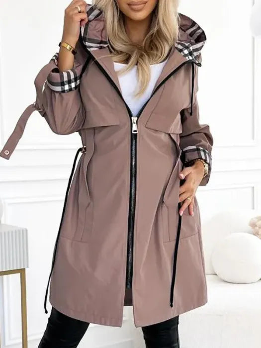 Romy | Lange Sportlich-Chice Jacke