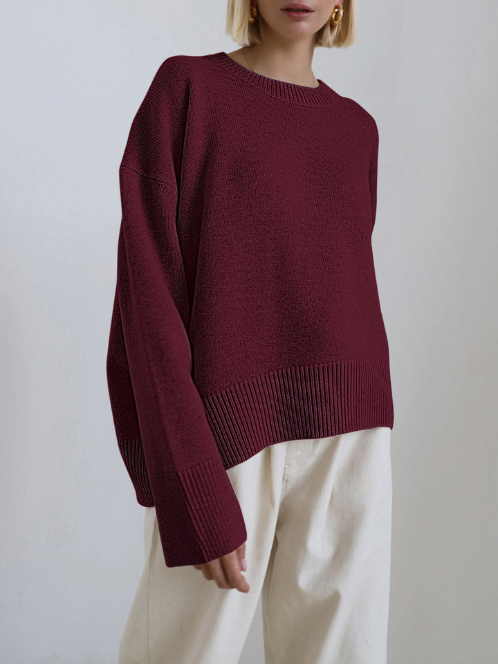 Frauke | Lässig Warmer Strickpullover