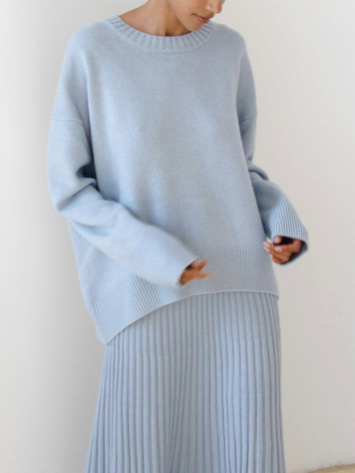 Frauke | Lässig Warmer Strickpullover