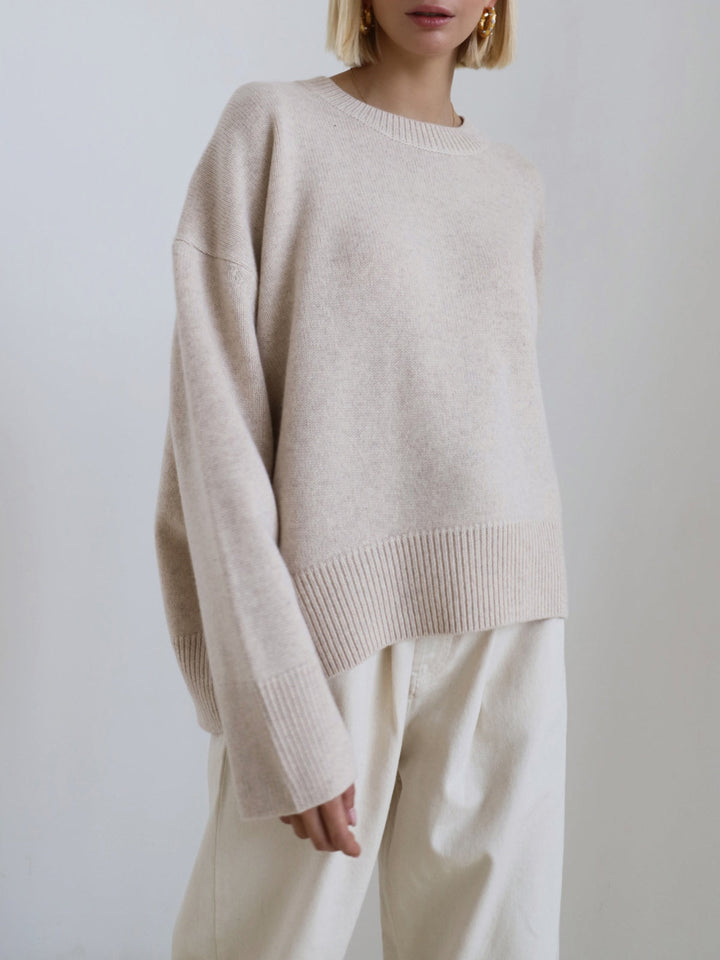 Frauke | Lässig Warmer Strickpullover