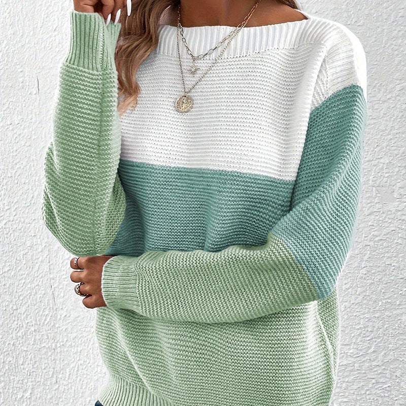 Birte | Vielseitiger Langarm Strickpullover