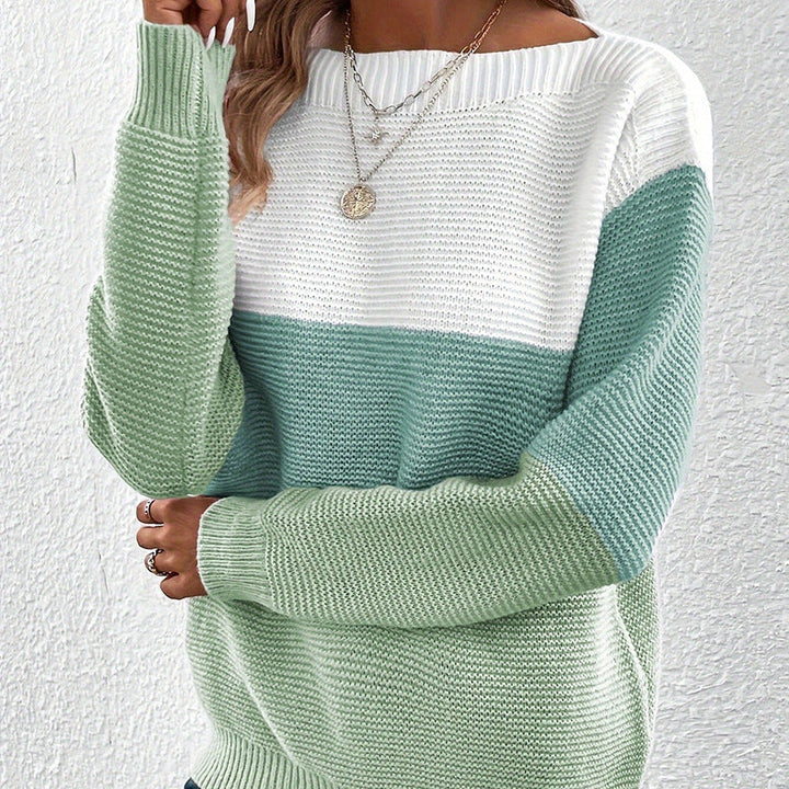 Birte | Vielseitiger Langarm Strickpullover