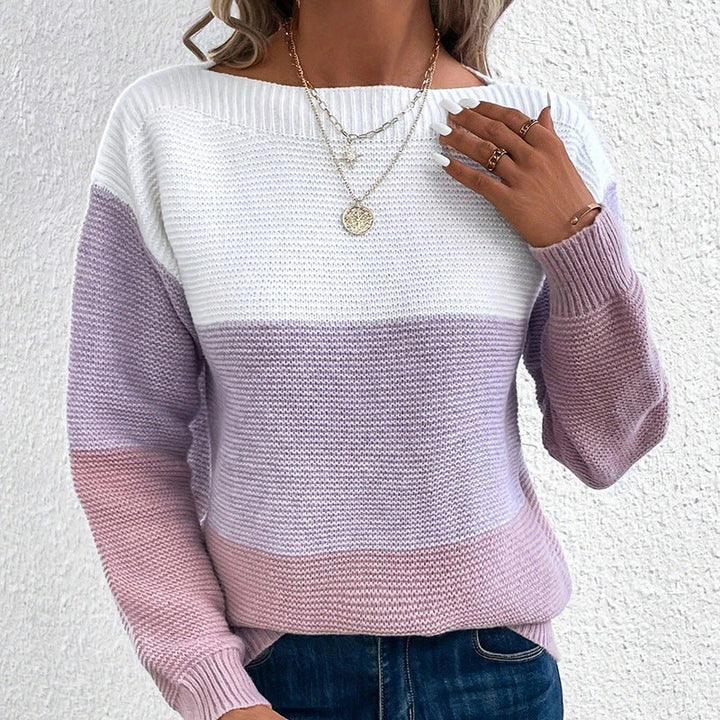 Birte | Vielseitiger Langarm Strickpullover