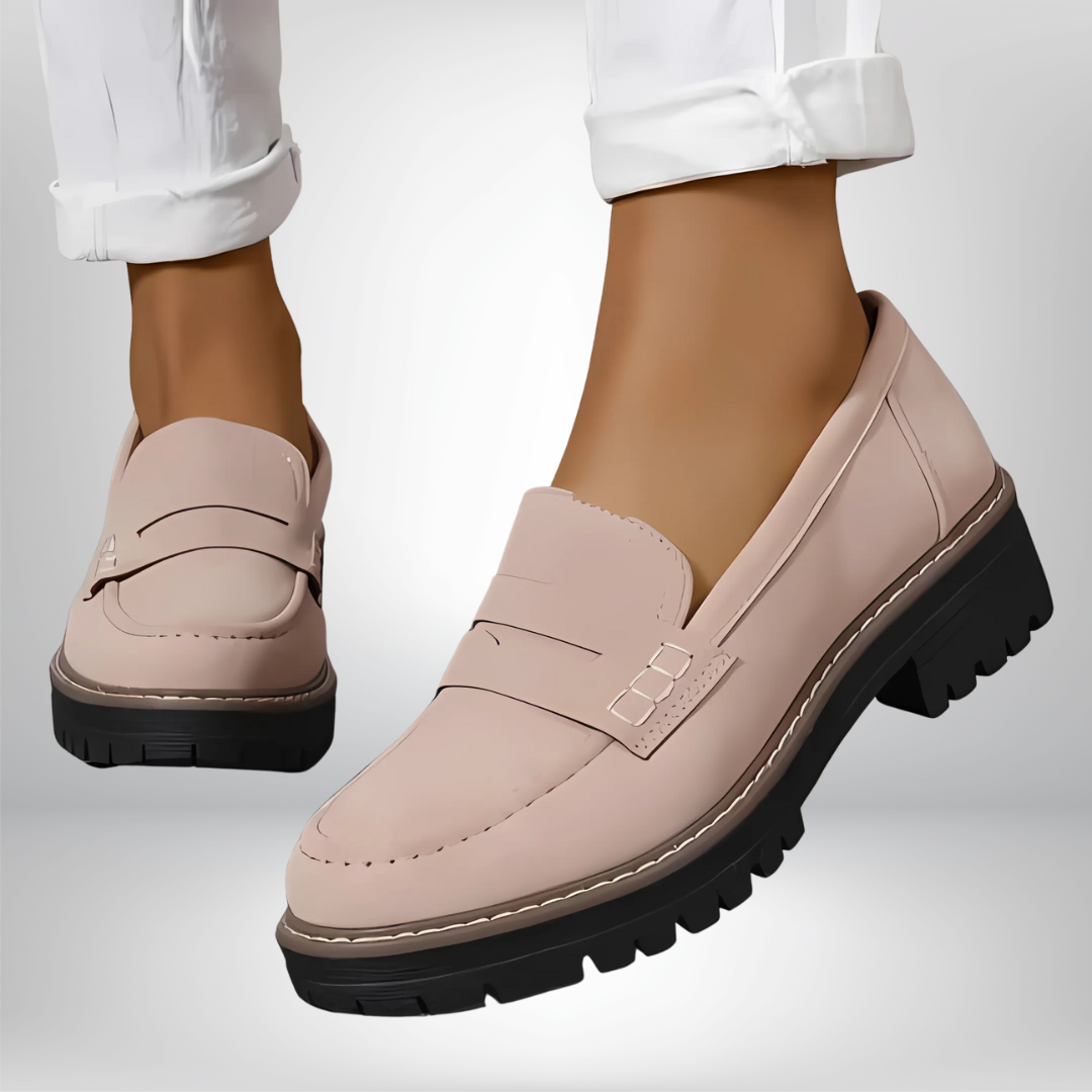 Delphine | Bequeme Leder Loafer