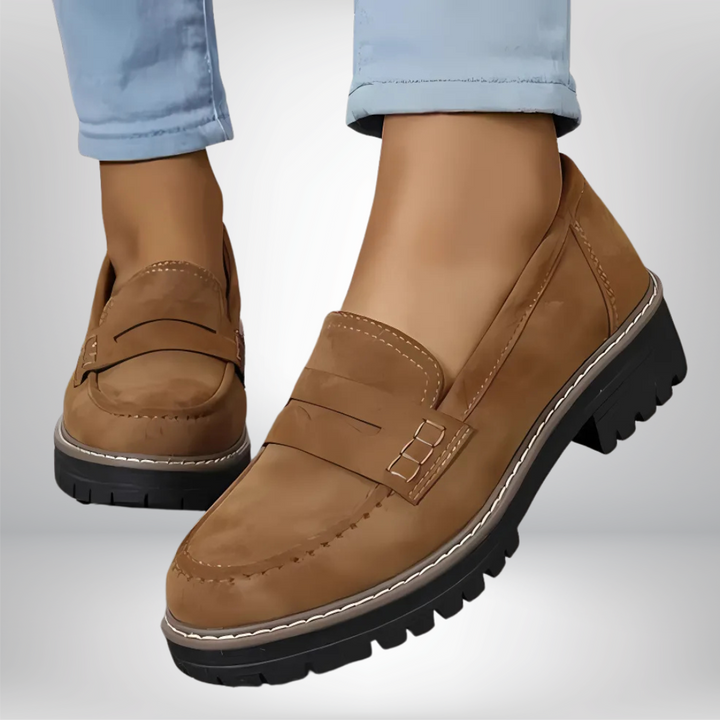 Delphine | Bequeme Leder Loafer