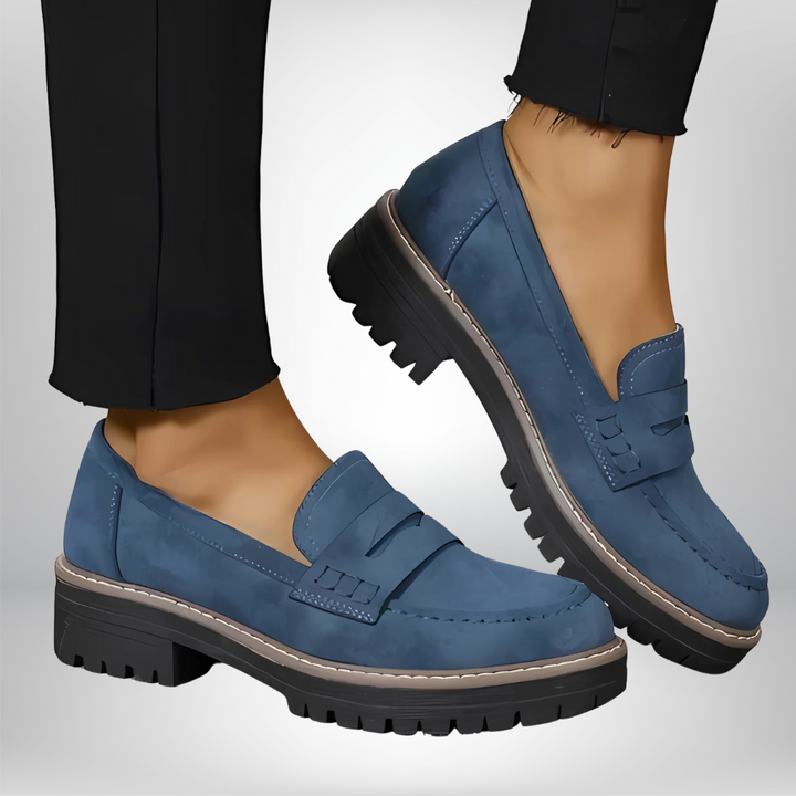 Delphine | Bequeme Leder Loafer