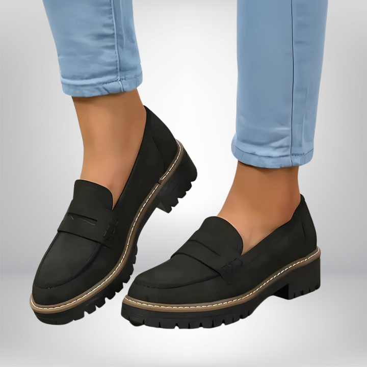 Delphine | Bequeme Leder Loafer