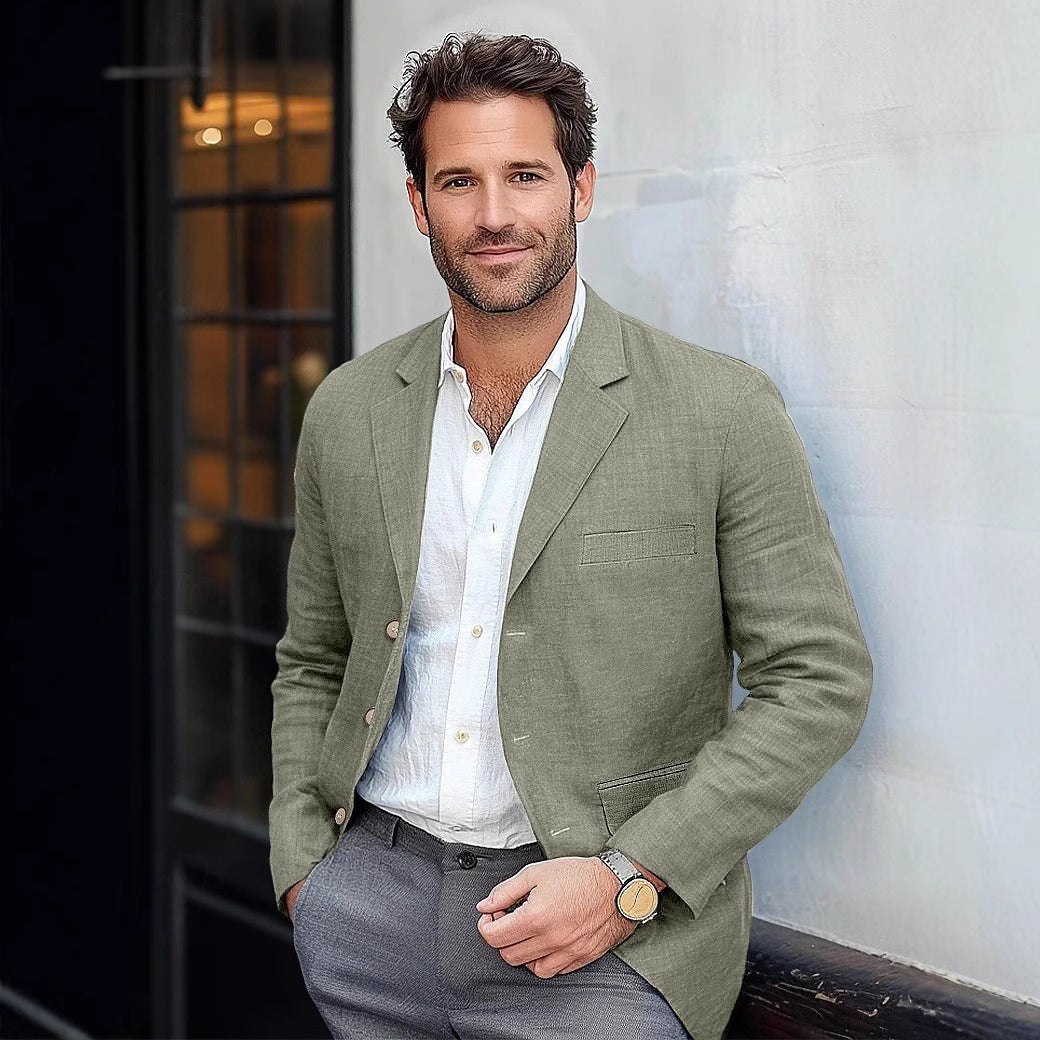Lutz | Moderne casual zomerblazer voor heren