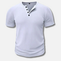 Maximilian | Herren figurbetontes Knopfleisten Shirt