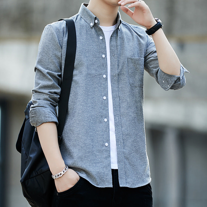 Sven | Herren Slim Button-Down Hemd