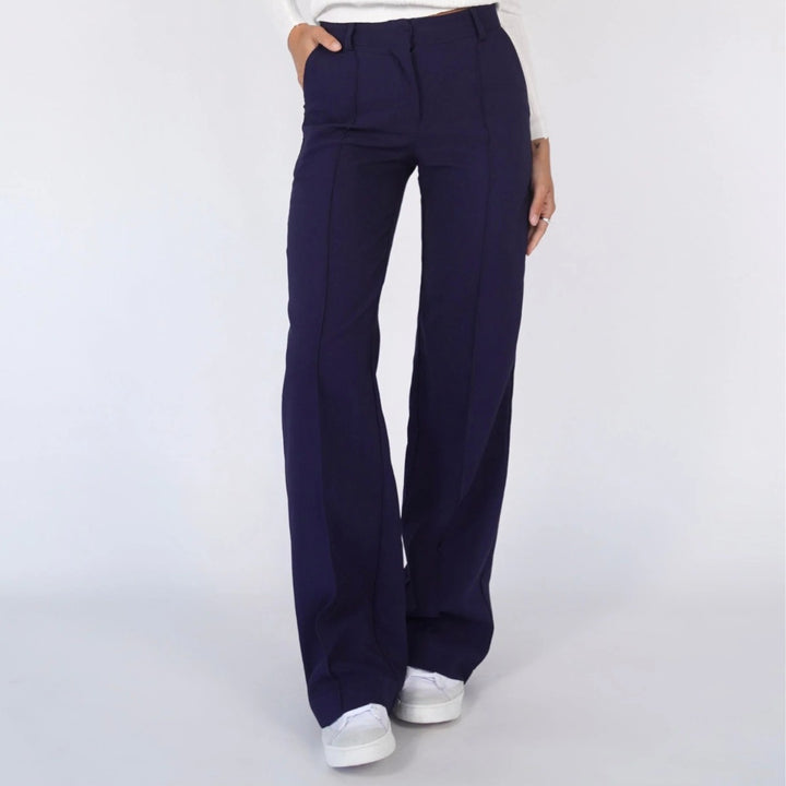 Marlene | Damen Weite High-Waist Marlenehose