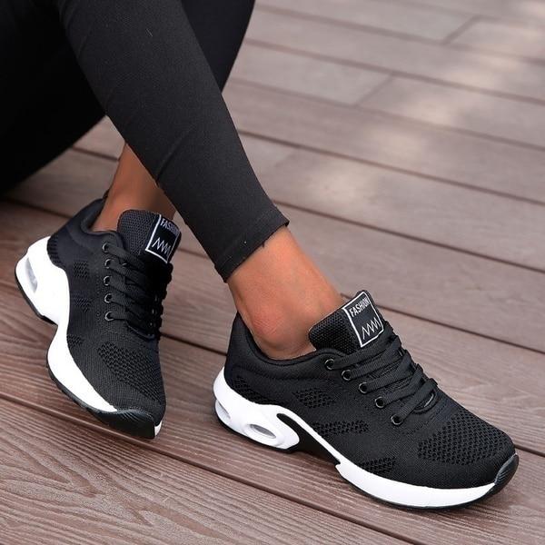 Annelie | Damen Air-Dämpfung Freizeit Sneaker