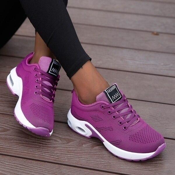 Annelie | Damen Air-Dämpfung Freizeit Sneaker