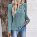 Leni | Strukturierter Streifen Pullover