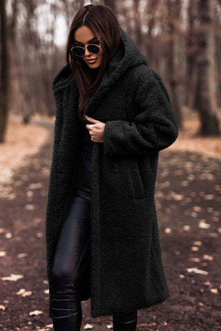 Theresa | Kuscheliger Teddy Mantel