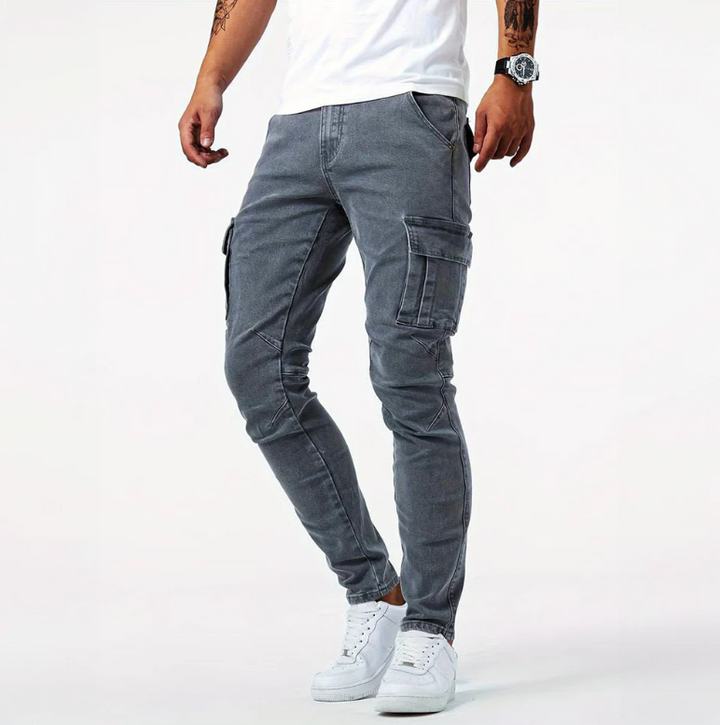 Norman | Herren Cargo Skinny Jeans