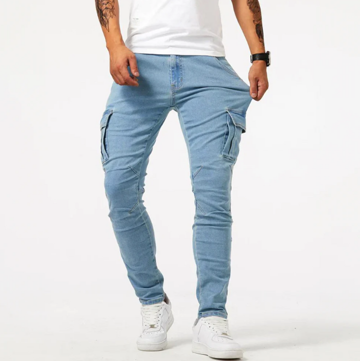 Norman | Herren Cargo Skinny Jeans