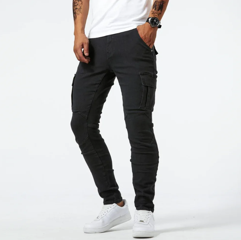 Norman | Herren Cargo Skinny Jeans