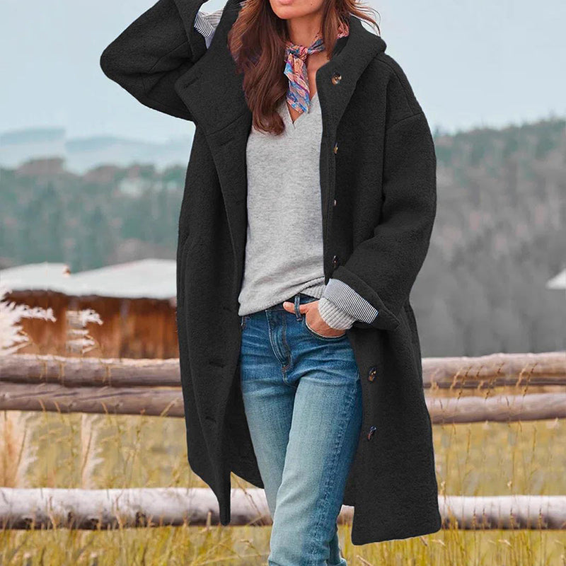 Freya | Eleganter Dicker Wintermantel