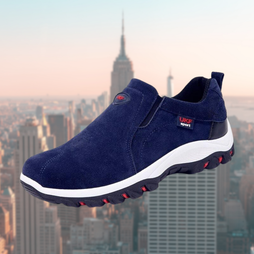 Roland | Herren Slip-On Schuhe mit stoßdämpfender Sohle